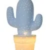 Lucide Cactus Tafellamp Blauw 1x40w E14