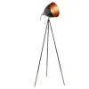 Eglo Vintage Chester Vloerlamp Zwart- Koper - 285x285x280mm -meubels winkel product 660323