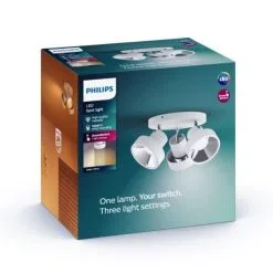 Philips Plafondlicht Bukko Rond Wit 3x4.3W 24V - Integrated Led 6 Philips Plafondlicht Bukko Rond Wit 3x4.3W 24V - Integrated Led -meubels winkel product 660487