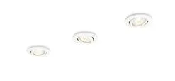 Philips Enif Inbouwspot Wit Rond 3x GU10 50W 230V 5 Philips Enif Inbouwspot Wit Rond 3x GU10 50W 230V -meubels winkel product 661012