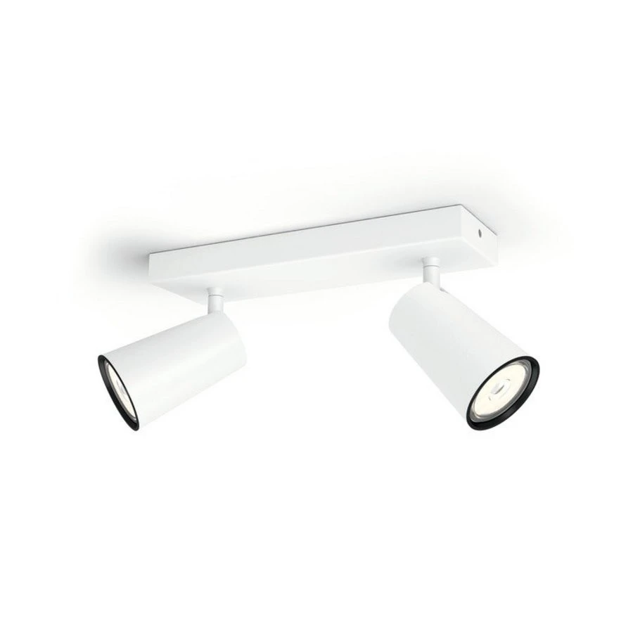 Philips Plafondlicht Paisley LED Wit MyLiving 2xGU10 3 Philips Plafondlicht Paisley LED Wit MyLiving 2xGU10