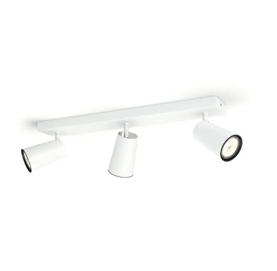 Philips Plafondlicht Paisley LED Wit MyLiving 3xGU10 3 Philips Plafondlicht Paisley LED Wit MyLiving 3xGU10