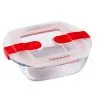 Pyrex Schaal Vierkant Cook&Heat 14x12x4cm - Met Deksel -meubels winkel product 662666