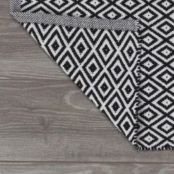 Sealskin Trellis Badmat 60x90cm Zwart -meubels winkel product 667149