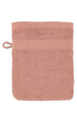 Tiseco Home Studio Washand Riva 15x21 Cm 28 G Soft Rose - 2 Stuks