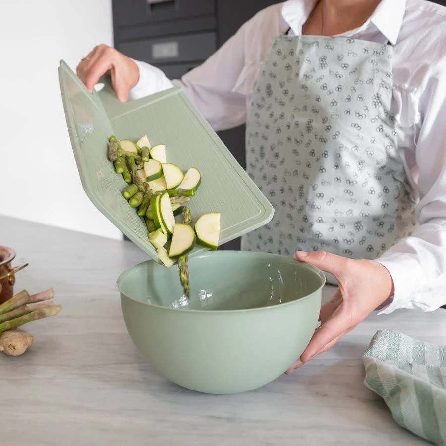 Koziol Snijplank Snap 2.0 Organic Green 4 Koziol Snijplank Snap 2.0 Organic Green - Afbeelding 2