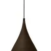 Φαντασία Fantasia Ronin Hanglamp 60W E27 Matt Scratched Coffee-Gold -meubels winkel product 682290