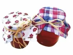 Afdekdoekjes Voor Inmaakglazen Set 6 Stuks