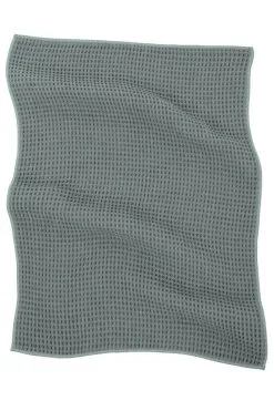 Tiseco Home Studio Keukenhanddoek Set 2 Essential Microfiber Stone Green 40x60