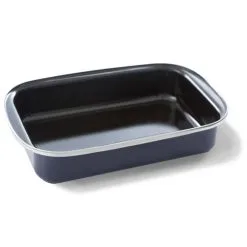 BK Ovenschaal Braadslede Fortalit 40cm Alle Vuren - Emaille - Zwart