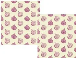 Bee's Wax Wrap Ui Design Set 2 Stuks
