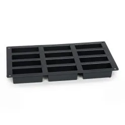 Patisse Vorm Voor Mini-Cake 29x17 Cm Silicone - Voor 12 Stuks