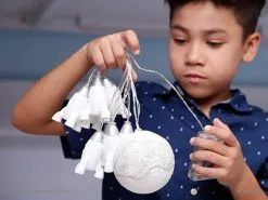 Dhink Lichtsnoer LED Moon + 9 Rockets Wit - Warm Wit -meubels winkel product 700055