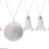 Dhink Lichtsnoer LED Moon + 9 Rockets Wit - Warm Wit -meubels winkel product 700056