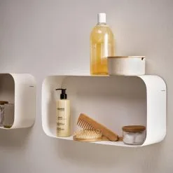 SEALSKIN Brix Wandkubus Groot Wit -meubels winkel product 710536