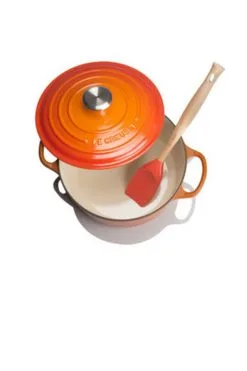 Le Creuset Braad-/Stoofpan Rond 22cm 3,30l Oranje Rood -meubels winkel product 717108
