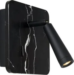 Lucide Oregon Bedlamp Zwart 1x3w LED