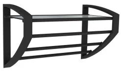 Allibert Loft Game Handdoekhouder 3St Hangend Mat Zwart