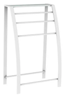 Allibert Loft Game Handdoekhouder 3St Staand Mat Wit