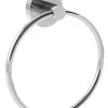 Allibert Coperblink Handdoekring Glanzend Chroom