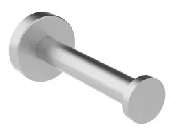 Allibert Coperblink Reserverolhouder Geborsteld Chroom