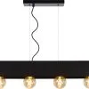 Lucide Surtus Hanglamp Zwart 4x60w E27 -meubels winkel product 721038