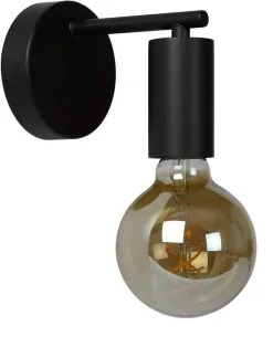 Lucide Leanne Wandlamp Zwart E27 Fitting 8 Lucide Leanne Wandlamp Zwart E27 Fitting -meubels winkel product 721924