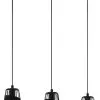 Eglo Austell Hanglamp Zwart/Goud 3x E27 Socket 2 Eglo Austell Hanglamp Zwart/Goud 3x E27 Socket -meubels winkel product 728848