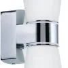 Eglo Cailin Wandlamp Badkamer IP44 2x 3W - Chroom -meubels winkel product 730194