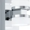 Eglo Romendo Wandlamp Badkamer IP44 2x 4,5W - Chroom - Verticaal -meubels winkel product 730246