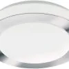 Eglo Carpi Plafondlamp Badkamer IP44 11W - Chroom - Diameter 30cm -meubels winkel product 730257