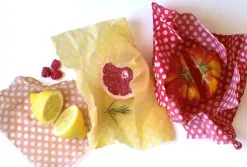 Pebbly Vershouddoek Bijenwas Set Van 3 -meubels winkel product 731578