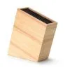 Continenta Messenblok Flexibel Schuin Rubberwood - 22x9x27 Cm -meubels winkel product 731892