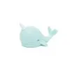 Dhink Nachtlamp Narwhale Pastel Blauw 10cm + Timer - Babylight Serie