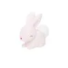 Dhink Nachtlamp Bunny Roze 10cm + Timer - Nepbont Staart - Babylight