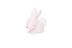 Dhink Nachtlamp Bunny Roze 10cm + Timer - Nepbont Staart - Babylight