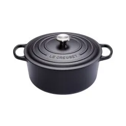 Le Creuset Braad- En Stoofpan 30 Cm 8.10 L Mat Zwart