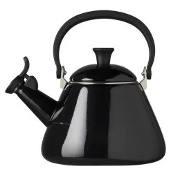 Le Creuset Fluitketel Kone 1.6 L Aardewerk - Ebbenzwart