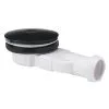 Wirquin Afvoer Douchebak Black Touch D90mm - Zeer Plat - 24L/min -meubels winkel product 738961