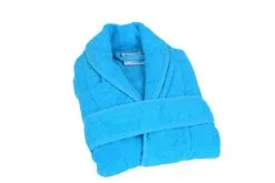 Clarysse Badjas Uni Cole Sjaal Maat 98/104 Aqua -meubels winkel product 745722