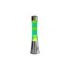 Fisura Lava Lamp Yellow Lava Chrome/Groen
