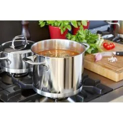 Demeyere Soeppot Atlantis 5L Triplinduc 7ply Silvinox - D20xH16cm -meubels winkel product 748046