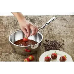 Demeyere Sauteuse Conisch Atlantis 2.5L Triplinduc 7ply Silvinox - D16xH8cm -meubels winkel product 748086