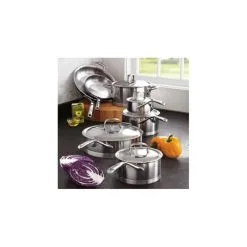 Demeyere Sauteuse Conisch Atlantis 2.5L Triplinduc 7ply Silvinox - D16xH8cm -meubels winkel product 748088
