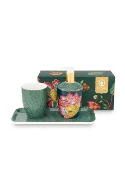 PIP Studio Badkameraccessoires Set Twinkle Star - 3-delig - Groen -meubels winkel product 753900