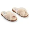 Pantoffels New Zealand Sheepskin Cross Nature - Maat 40 2 Pantoffels New Zealand Sheepskin Cross Nature - Maat 40 -meubels winkel product 756273