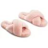 Pantoffels New Zealand Sheepskin Cross Pink - Maat 38 -meubels winkel product 756275