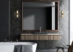 Lucide Jesse Wandlamp Badkamer Zwart G9 Led Lamp - IP44 - Up And Down -meubels winkel product 756724