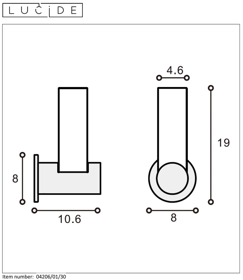 Lucide Jayla Wandlamp Badkamer Zwart G9 Led Lamp - IP44 6 Lucide Jayla Wandlamp Badkamer Zwart G9 Led Lamp - IP44 - Afbeelding 4