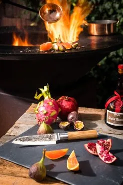 Forged Santokumes Olive 18 Cm 2.5 Mm Lemmet - Met De Hand Gesmeed -meubels winkel product 761422